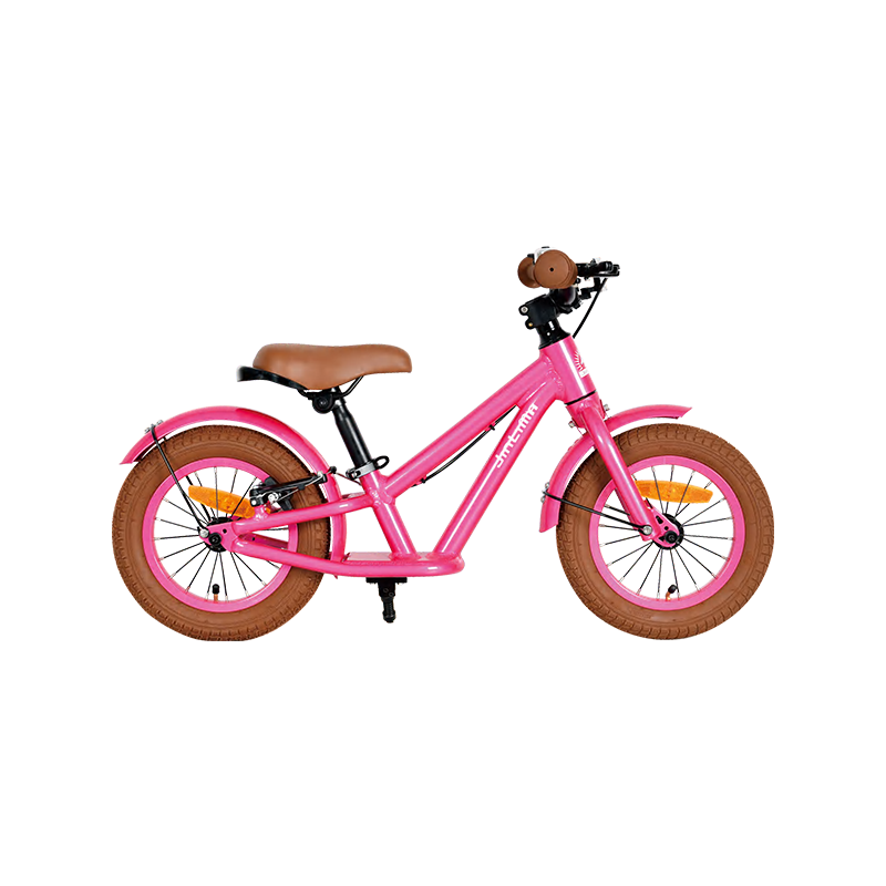 HYB-004 12 "High-Fre-Fregth Bright Pink Pink Aliay Kids Balance Bike Bike Lightweight